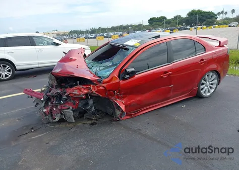 2008 Mitsubishi Lancer Gts z USA, uszkodzony, nr VIN JA3AU86U98U014788